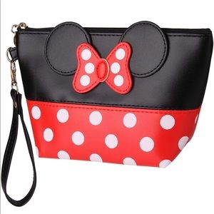 Minnie Mouse ears Makeup Toiletry Cosmetic Bag